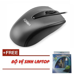 Chuột quang Fuhlen L102 + Bộ vệ sinh laptop 4 món