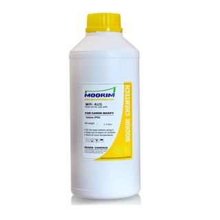 Mực dye moorim 0.5 lít màu vàng cho máy in epson, canon, hp