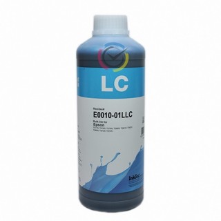 Mực Dye InkTec 1 lít màu xanh nhạt cho máy in Epson, Canon