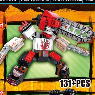 Mô hình lắp ráp lego nhân vật chainsaw man