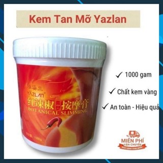 Kem ớt giảm béo,kem ớt massage hũ 1kg