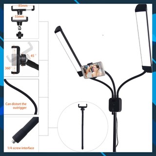 Đèn livestream 2 Râu.Đèn 2 râu hỗ trợ phun xăm, spa, thẩm mỹ