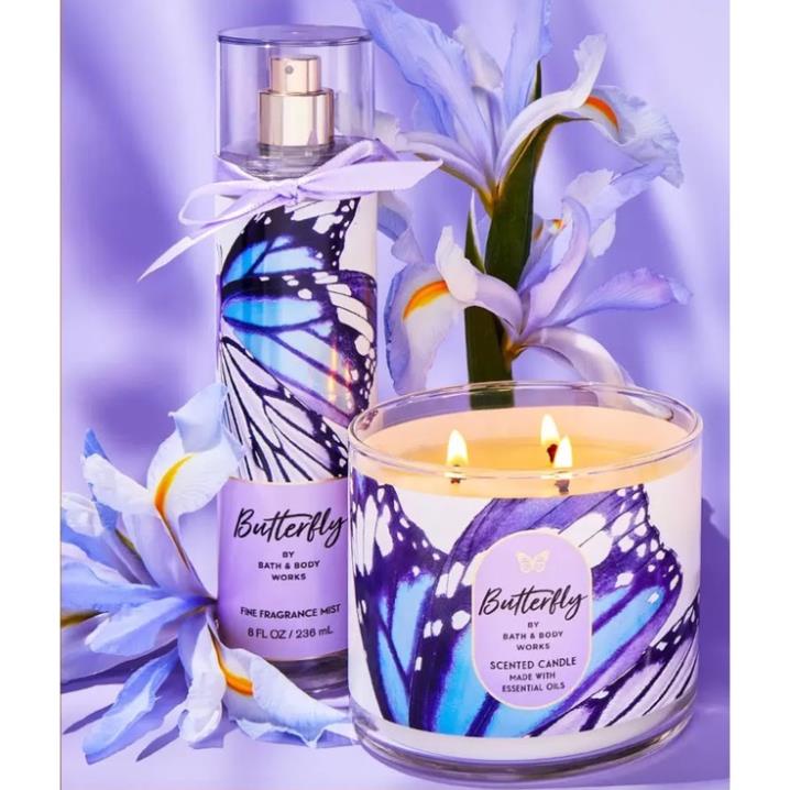 ✨ Xịt thơm Body Mist 𝐁𝐚𝐭𝐡 𝐀𝐧𝐝 𝐁𝐨𝐝𝐲 𝐖𝐨𝐫𝐤𝐬 𝐁𝐮𝐭𝐭𝐞𝐫𝐟𝐥𝐲