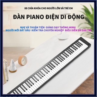 [ Hàng Chính Hãng ] Đàn PIANO điện tử 88 phím kết nối blutool, đàn organ,đàn MiDi, gấp gọn được tiện lợi mang đi