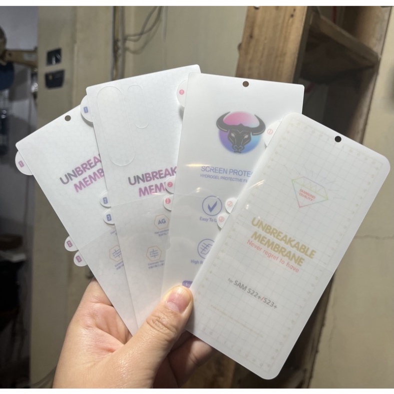 Miếng dán dẻo PPF mặt trước, sau cho Samsung S23, S23 Plus, S23 Ultra, S22, S22 Plus, S22 Ultra , S21 full màn hình máy
