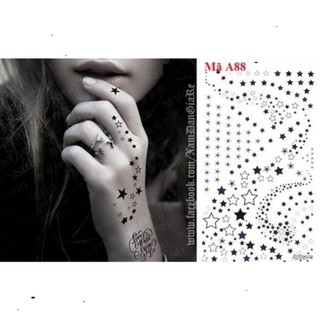 [❌GIÁ SỈ❌] Set 30 tấm dán hình xăm 1652
