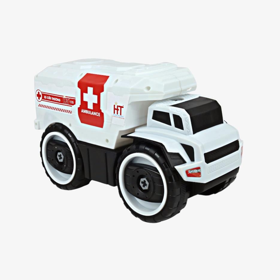 Xe cứu thương lắp ráp thông minh có âm thanh HT7761 hàng Việt Nam chất lượng