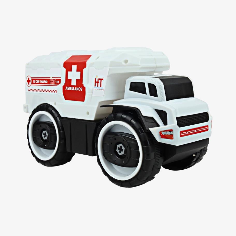 Xe cứu thương lắp ráp thông minh có âm thanh HT7761 hàng Việt Nam chất lượng