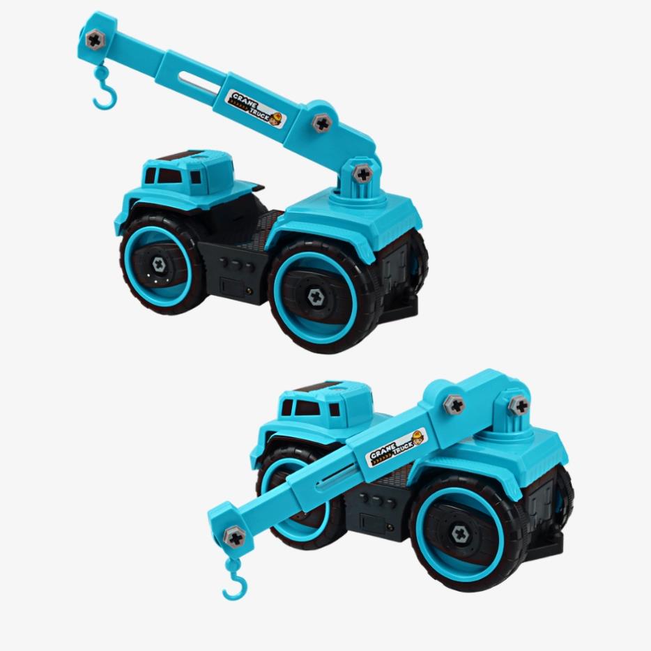 Xe cẩu lắp ráp thông minh có âm thanh HT7758 hàng Việt Nam chất lượng