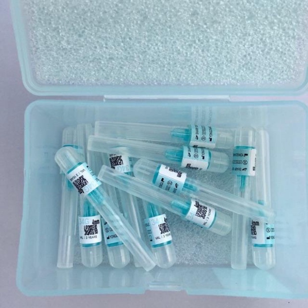 Kim meso 32G, 34G Hàn Quốc tiêm prp cá hồi căng bóng