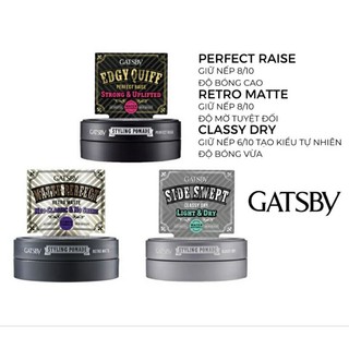 Wax Vuốt Tóc Gastby Pomade 75g- Thương Hiệu Nhật Bản