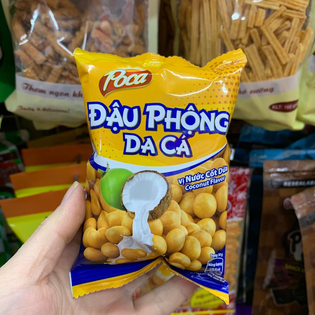 Đậu phộng da cá Poca nước cốt dừa 30g