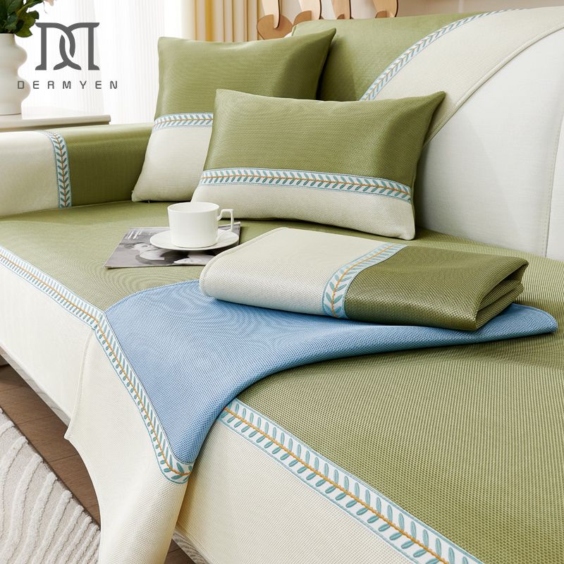 Đệm Lót Ghế sofa Daimeien Bằng Lụa Lạnh Chống Trượt Thông Dụng Sang Trọng