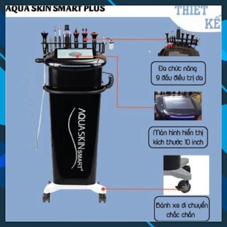 Bh 24 Tháng-Máy chăm sóc da Aqua skin smart 9in1 công nghệ Hàn Quốc