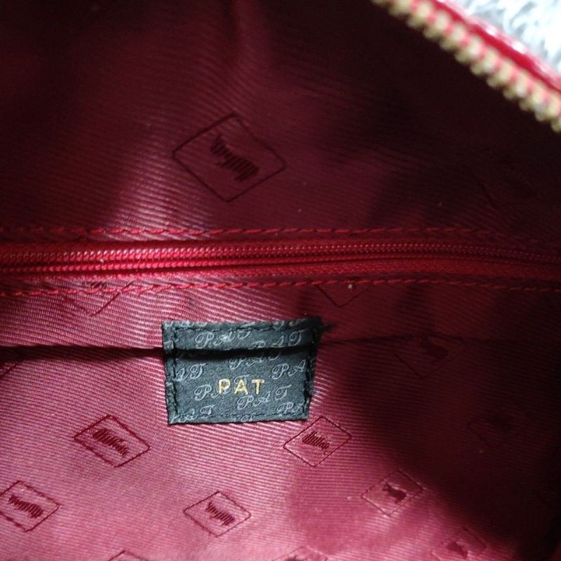 Túi M64 si hiệu PAT Korea da bò dập vân cá sấu 30cmx đường kính 12cm