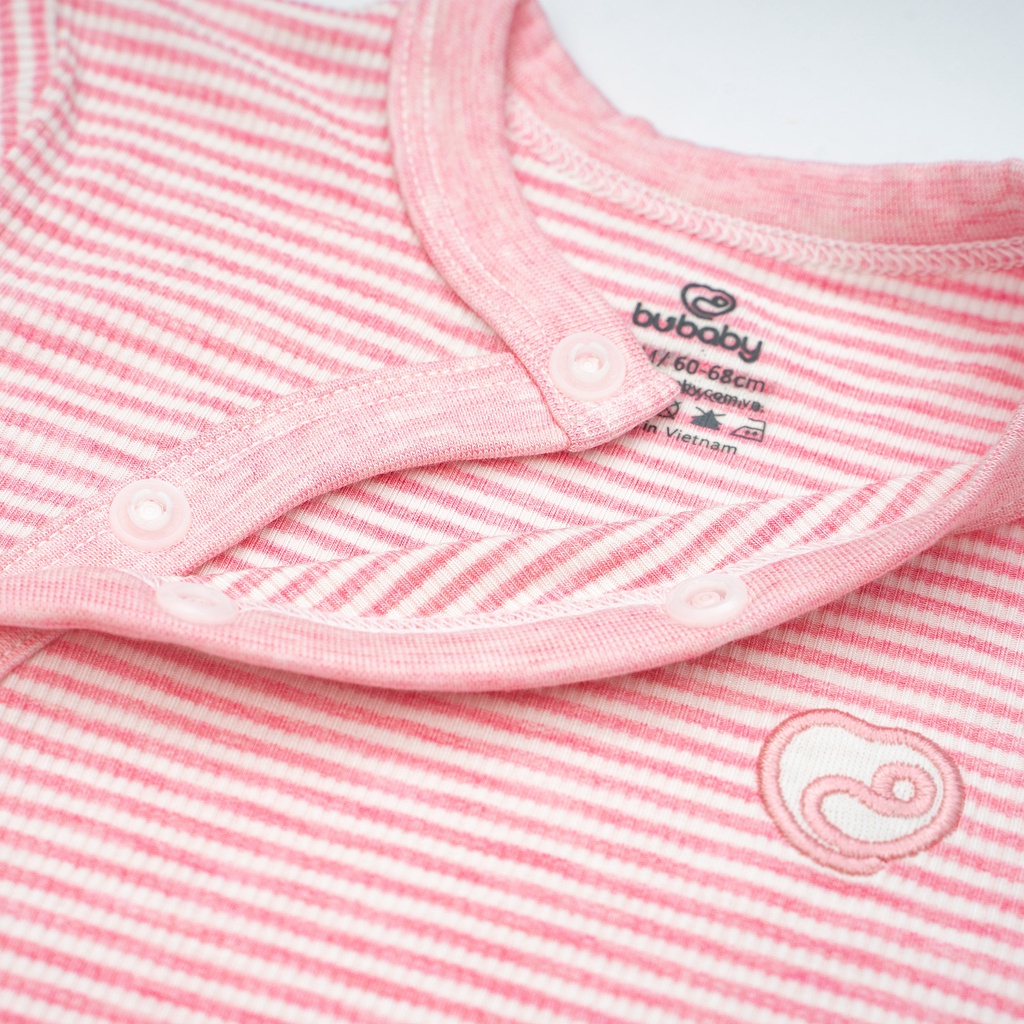 Bodysuit cho bé Sơ Sinh cài cúc chéo chất liệu Siro Cotton mềm mại BU Baby BSR210800 | Quần áo BU Baby chính hãng