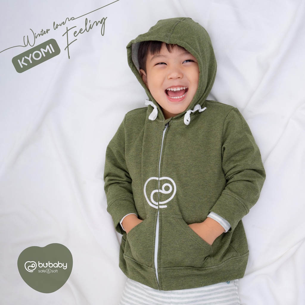 Áo Khoác bé trai, áo khoác bé gái chất liệu Cotton BU Baby BCM020 | Quần áo BU Baby chính hãng
