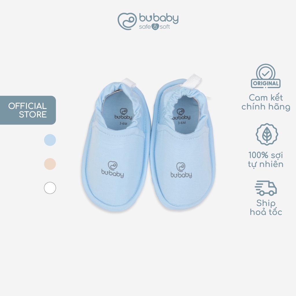 Giày vải sợi tre thay thế tất sơ sinh BU Baby ABB420000 | Phụ kiện BU Baby chính hãng