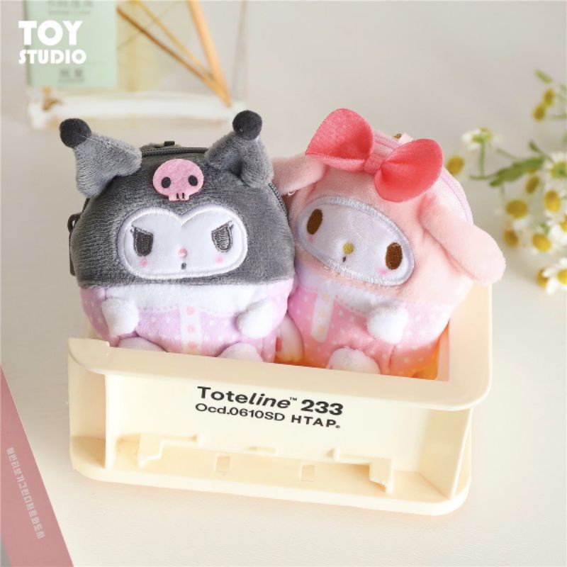 Móc Khóa Ví Bông Nhân Vật Hoạt Hình Dễ Thương - MK1676 - BCorner