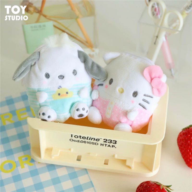 Móc Khóa Ví Bông Nhân Vật Hoạt Hình Dễ Thương - MK1676 - BCorner