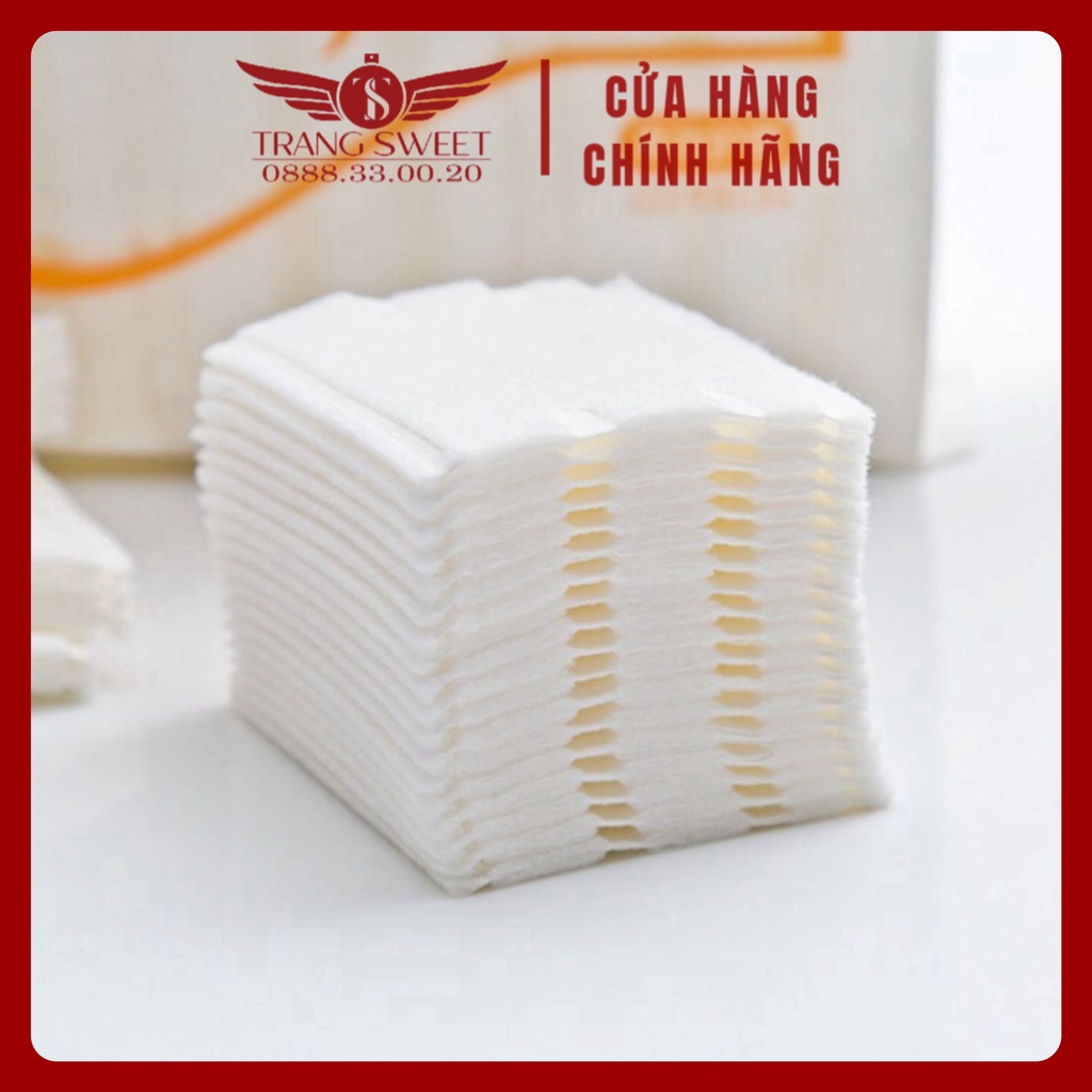 Bông tẩy trang 3 lớp Cotton Pads Túi 222 miếng