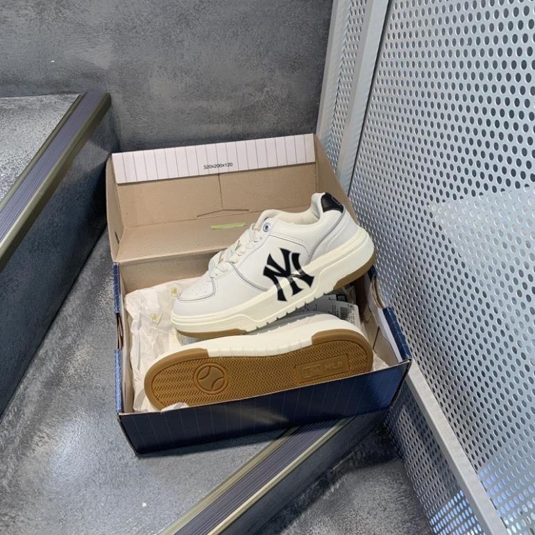 Giày thế thao đế cao hack dáng MLb LINer đế nâu mới ra mắt