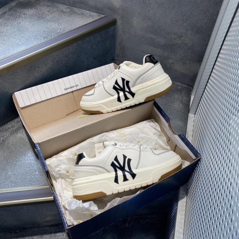 Giày thế thao đế cao hack dáng MLb LINer đế nâu mới ra mắt