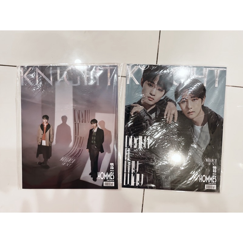 Tạp chí Báo Knight Renjun Chenle kèm Pola Renjun đầy đủ Ver A B