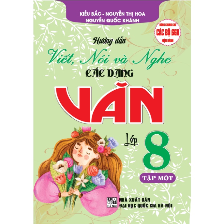 Sách - Hướng dẫn viết, nói và nghe các dạng văn 8 - tập 1 (dùng chung cho các bộ sgk hiện hành)