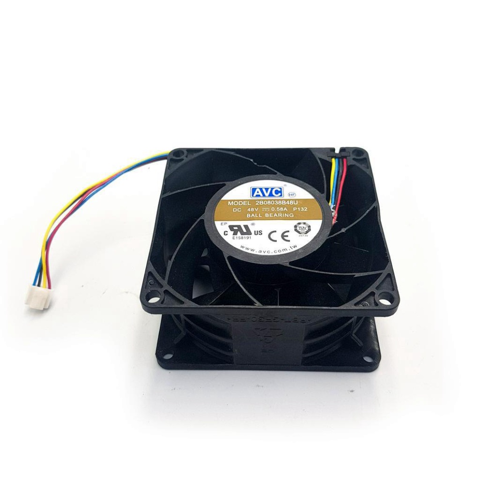 Quạt tản nhiệt 48V 0.58A 8CM 8x8x3.8CM AVC chính hãng siêu khỏe ShopLinhKienHT