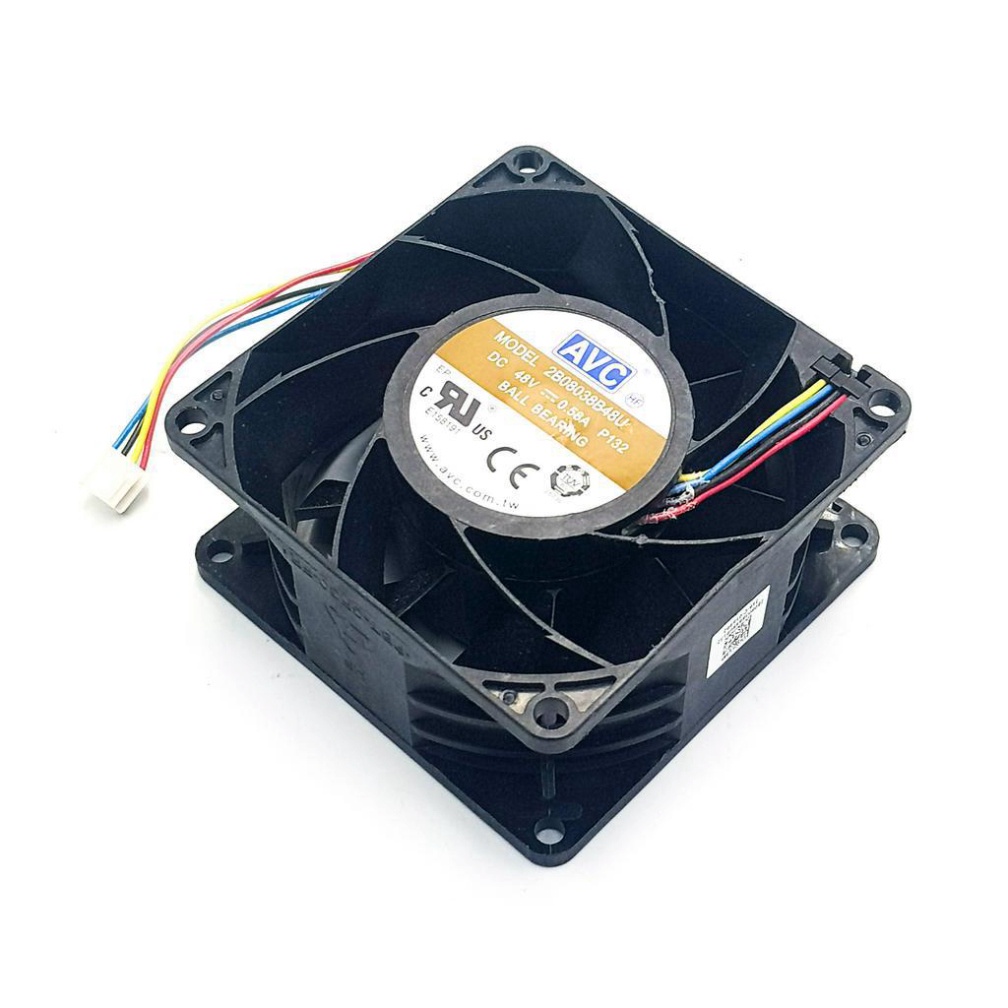 Quạt tản nhiệt 48V 0.58A 8CM 8x8x3.8CM AVC chính hãng siêu khỏe ShopLinhKienHT