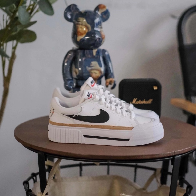 GIÀY NIKE COURT LEGACY LIFT ‘BLACK BROWN’