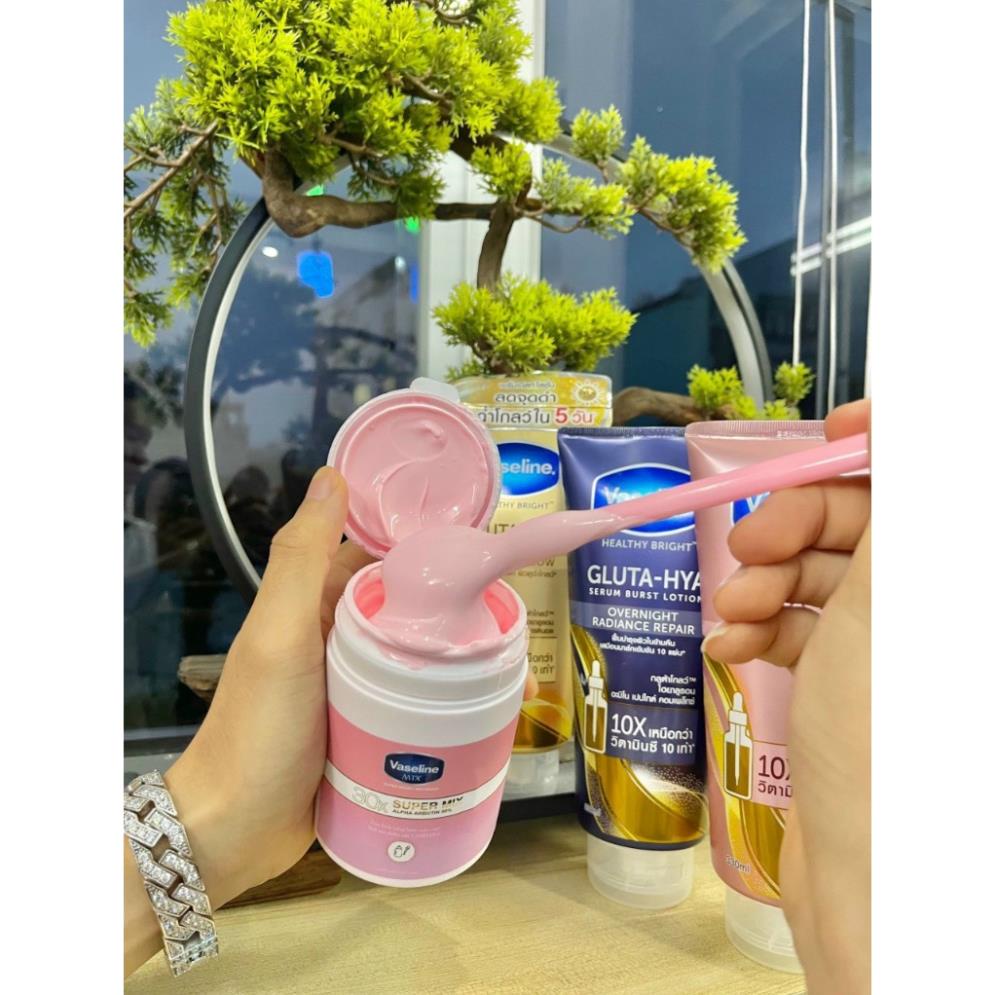 Siêu Kích Trắng CHÍNH HÃNG Vaseline Super Mix Alpha Arbutin Super Boost Whitening 200Gr - DORIS