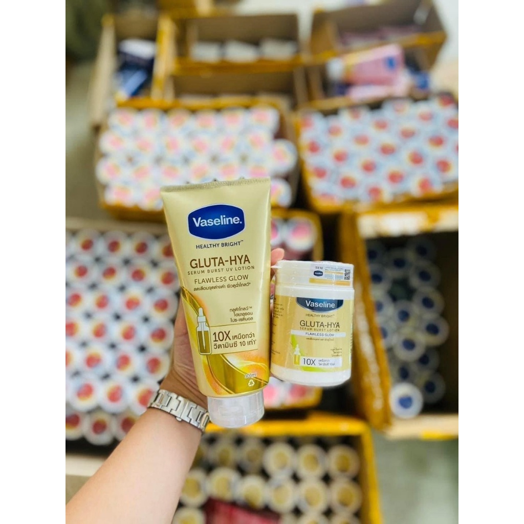 Siêu Kích Trắng CHÍNH HÃNG Vaseline Super Mix Alpha Arbutin Super Boost Whitening 200Gr - DORIS