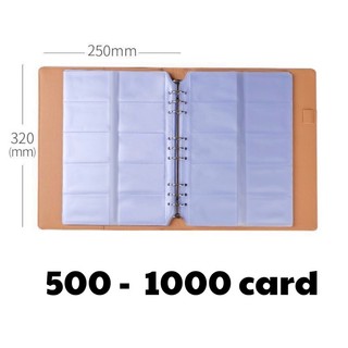 Sổ đựng card visit bìa da