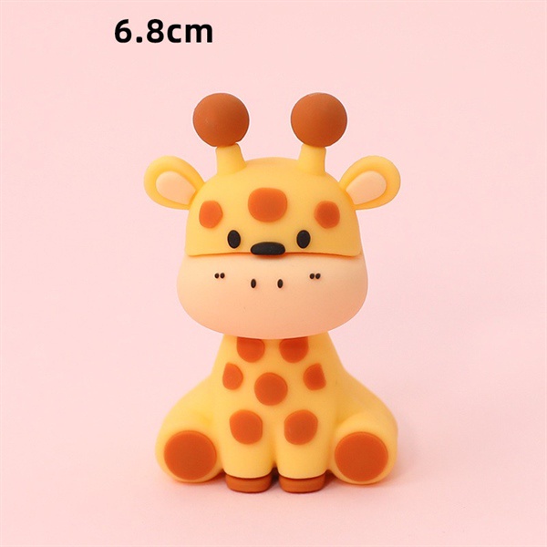 Trang trí silicon hoạt hình huơu cao cổ cute