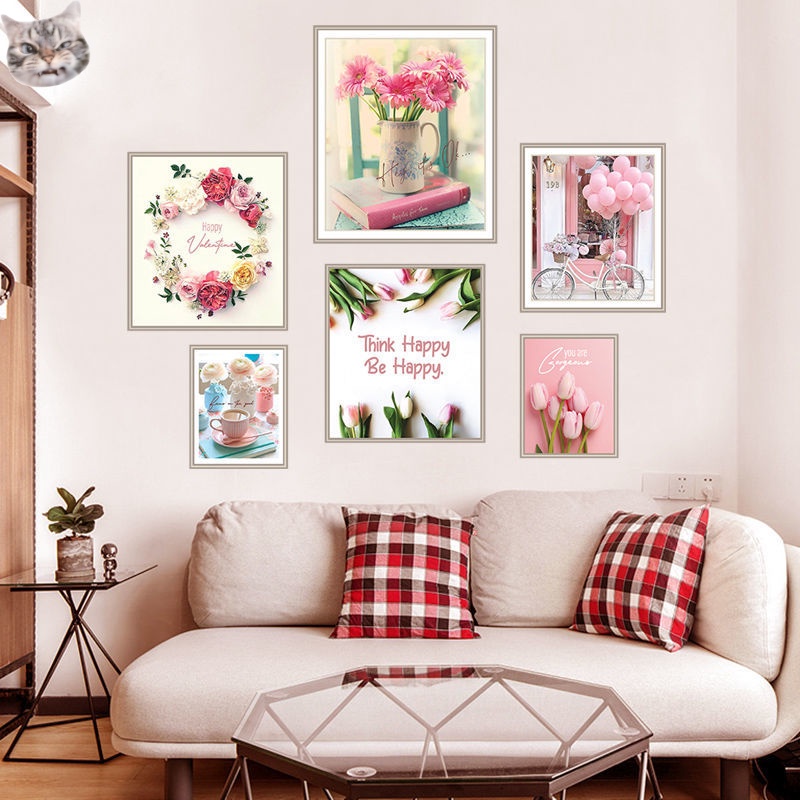 Miếng Dán Tường Giả Cây Xanh 3d Chống Thấm Nước Trang Trí Phòng Ngủ Phòng Tắm