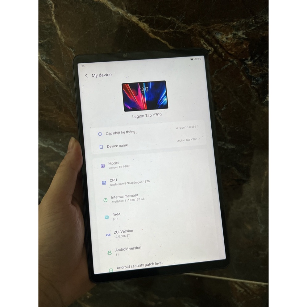 Lenovo Legion Y700 máy tính bảng gaming Snapdragon 870 likenew no box | BigBuy360 - bigbuy360.vn