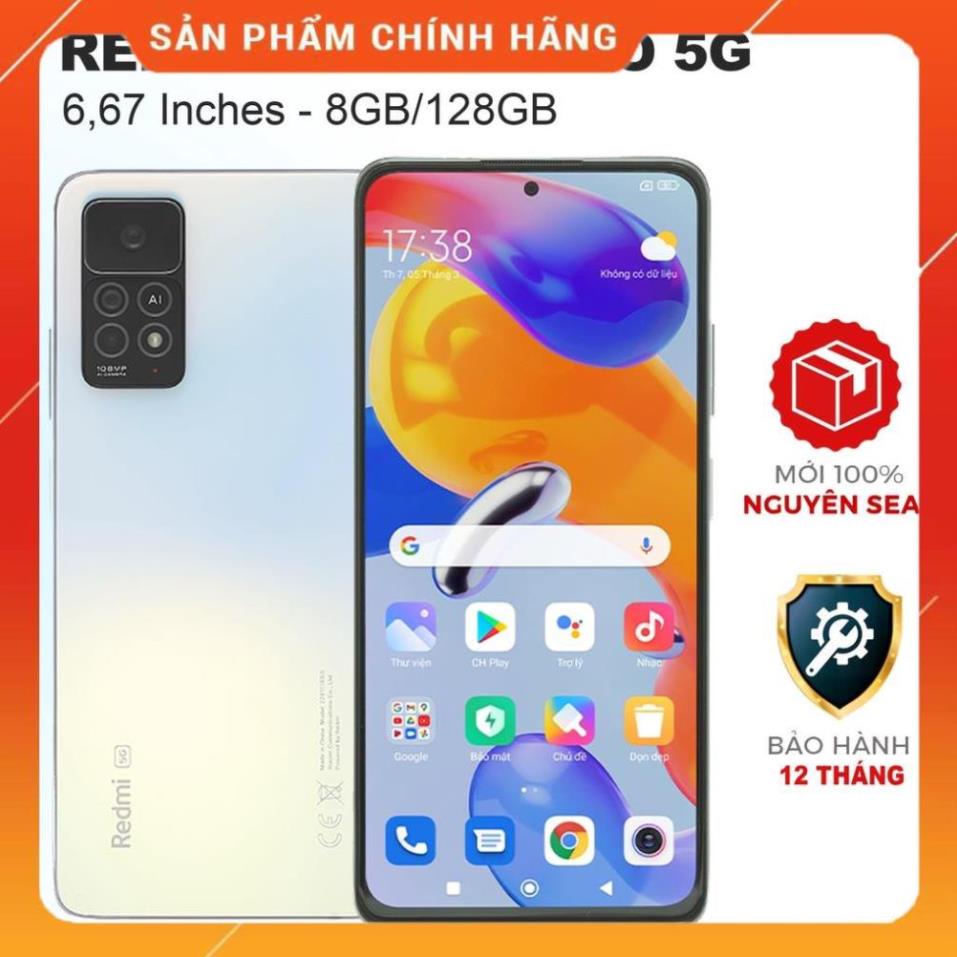 [SALE] Điện thoại Xiaomi Redmi Note 11 Pro 5G (8GB/128GB) Nguyên seal, phụ kiện, bảo hành 1 đổi 1 trong 12 tháng | BigBuy360 - bigbuy360.vn