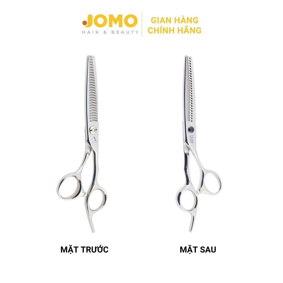 Kéo Tỉa Tóc AKAFUJI TA 263 răng cong SIZE 6.0 inches Thép Nhật Cao Cấp - Jomo Hair & Beauty