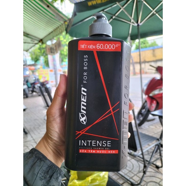 650g Dầu gội,sữa tắm X-Men for boss Intense