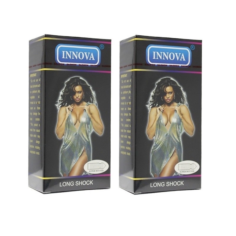 Bcs gai gân Inova đen-hộp 12c (có che tên)