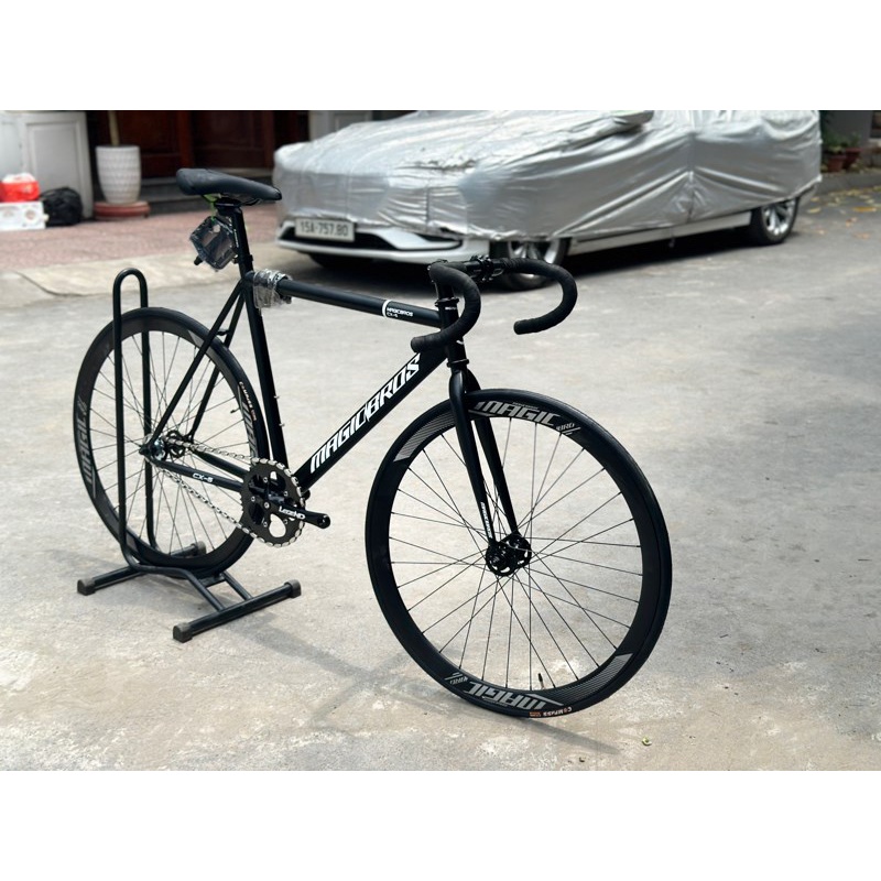 Xe Fixed gear Magicbros CX-5 Thép Đen