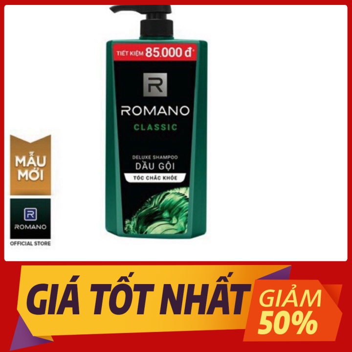 (Hàng mới về) Dầu Gội Romano Classic 900g