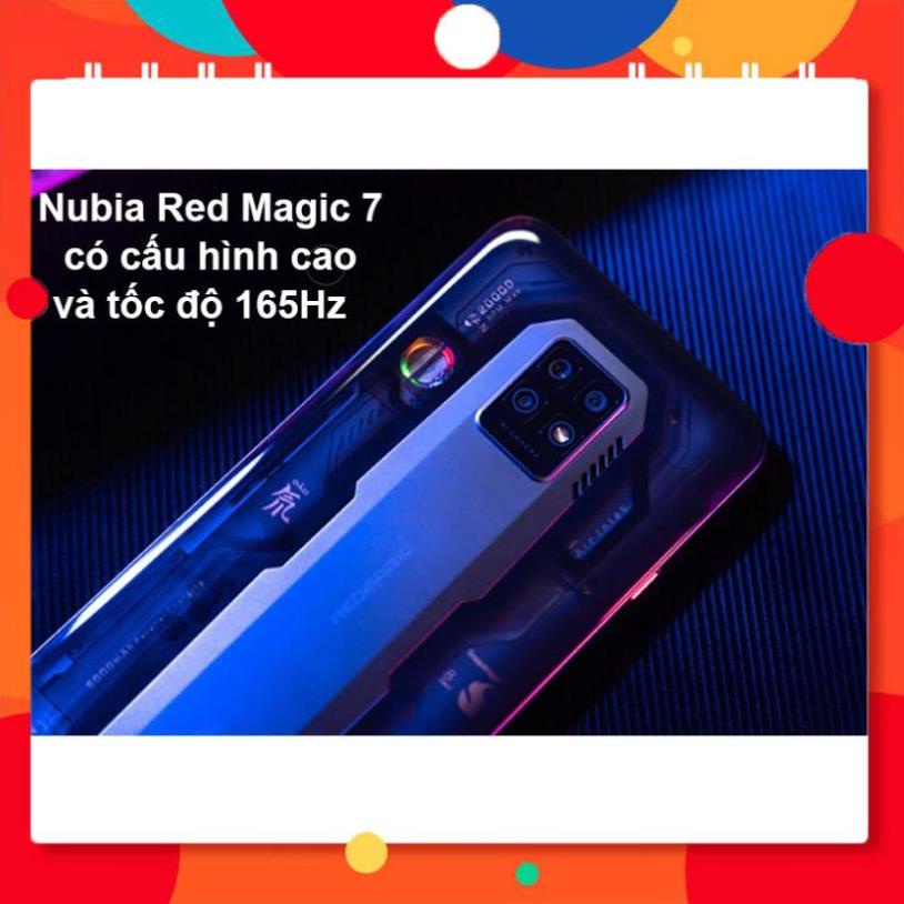 Điện thoại Nubia Red Magic 7 (128G) Chính hãng ,Hỗ trợ 1 đổi 1, Bảo hành 12 tháng, full box | BigBuy360 - bigbuy360.vn