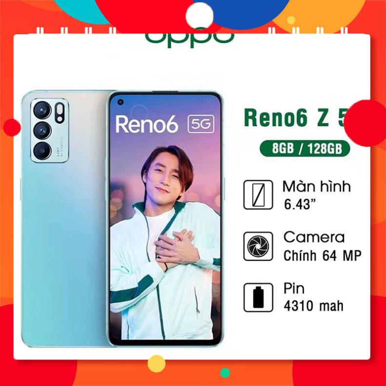 Điện thoại Oppo Reno 6Z 5G Ram 8G/128GB,Hỗ trợ 1 đổi 1, Bảo hành 12 tháng, full box | BigBuy360 - bigbuy360.vn