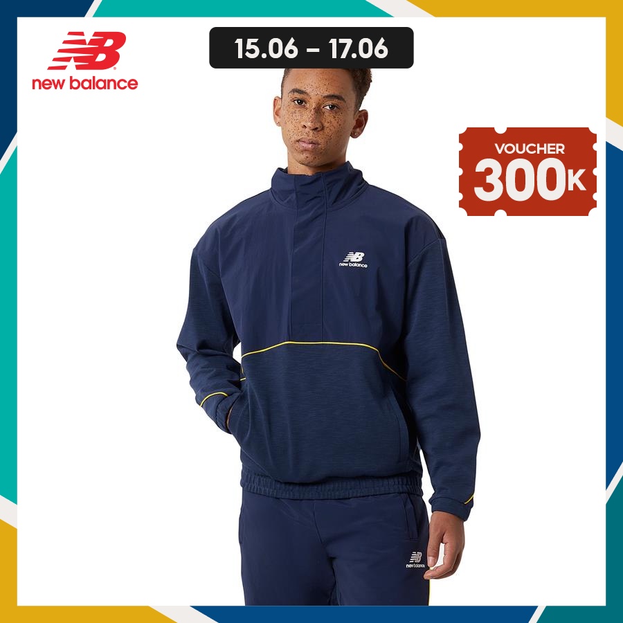 Áo khoác thời trang nam New Balance JACKET M NATURAL INDIGO - MJ23500NGO (form quốc tế)