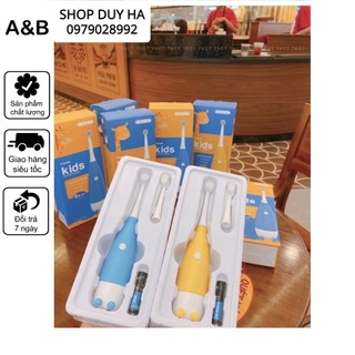 MÁY ĐÁNH RĂNG TỰ ĐỘNG CHO BÉ- BÀN CHẢI ĐIỆN CHO BÉ pp Bởi DooDee Shop