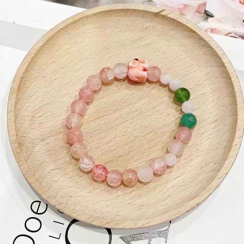 Vòng Tay Hạt Sứ Màu macaron Thiết Kế Đơn Giản Ngọt Ngào Dễ Phối Đồ Thời Trang 2023 Mới