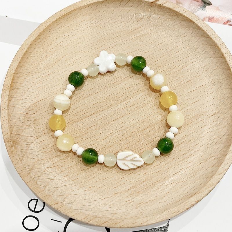 Vòng Tay Hạt Sứ Màu macaron Thiết Kế Đơn Giản Ngọt Ngào Dễ Phối Đồ Thời Trang 2023 Mới